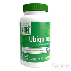 ユビキノールCoQ10 60ソフトジェルカプセル