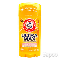 ウルトラマックス 固形制汗デオドラント(パウダーフレッシュ) 73g