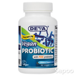 ビーガン プロバイオティクス+FOS(フラクトオリゴ糖) 90ビーガンカプセル