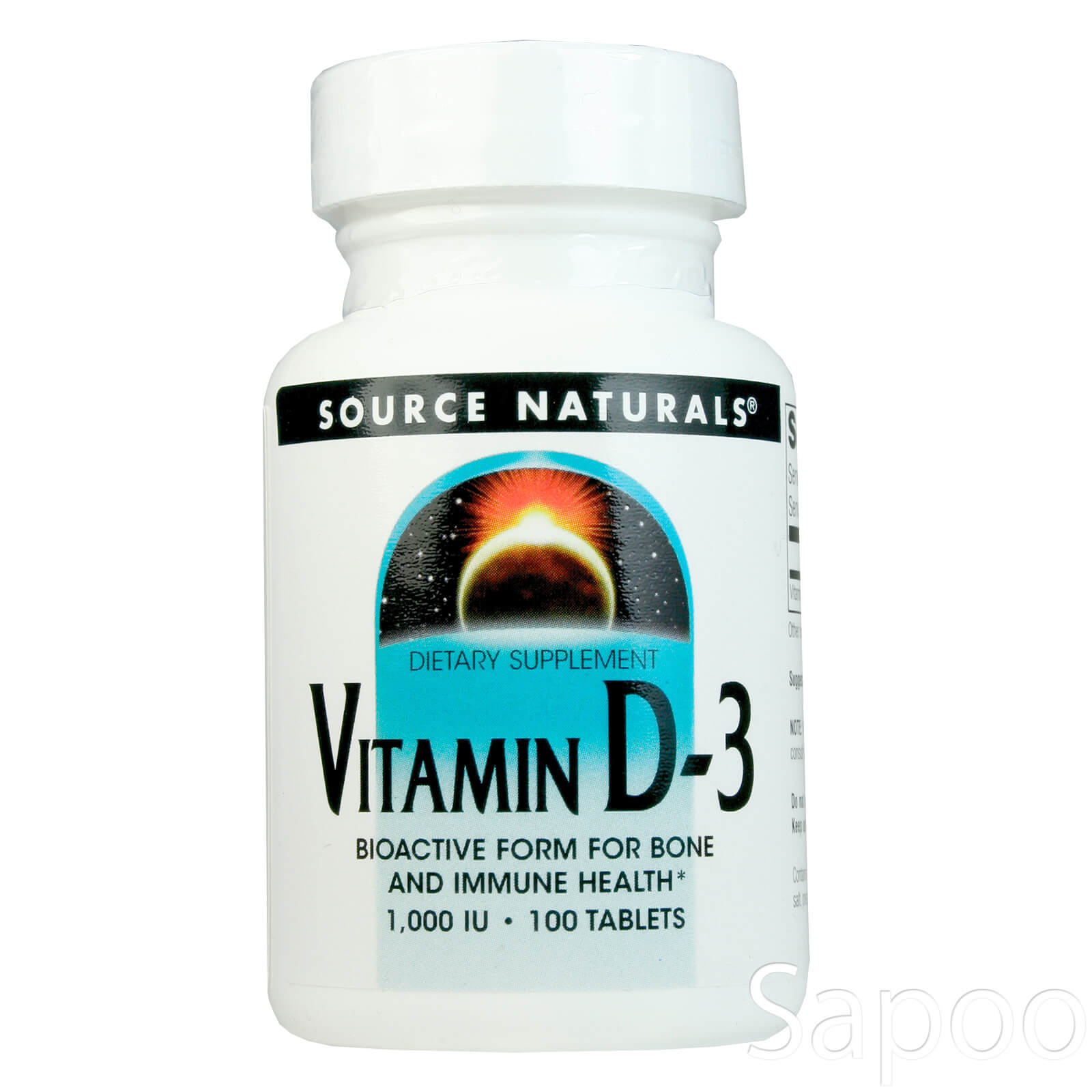 ビタミンD3 1000IU 100粒