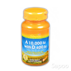 ビタミンA&D(10,000&400 IU) 30ソフトジェルカプセル