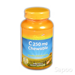 ビタミンC 250mg(オレンジ風味) 100チュアブル