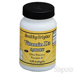ビタミンD3 5000IU 120ソフトジェルカプセル