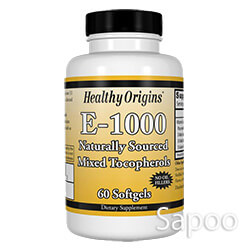 ビタミンE 1000IU 60ソフトジェルカプセル