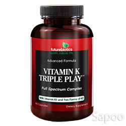 ビタミンKトリプルプレイ 550mcg 60ベジカプセル