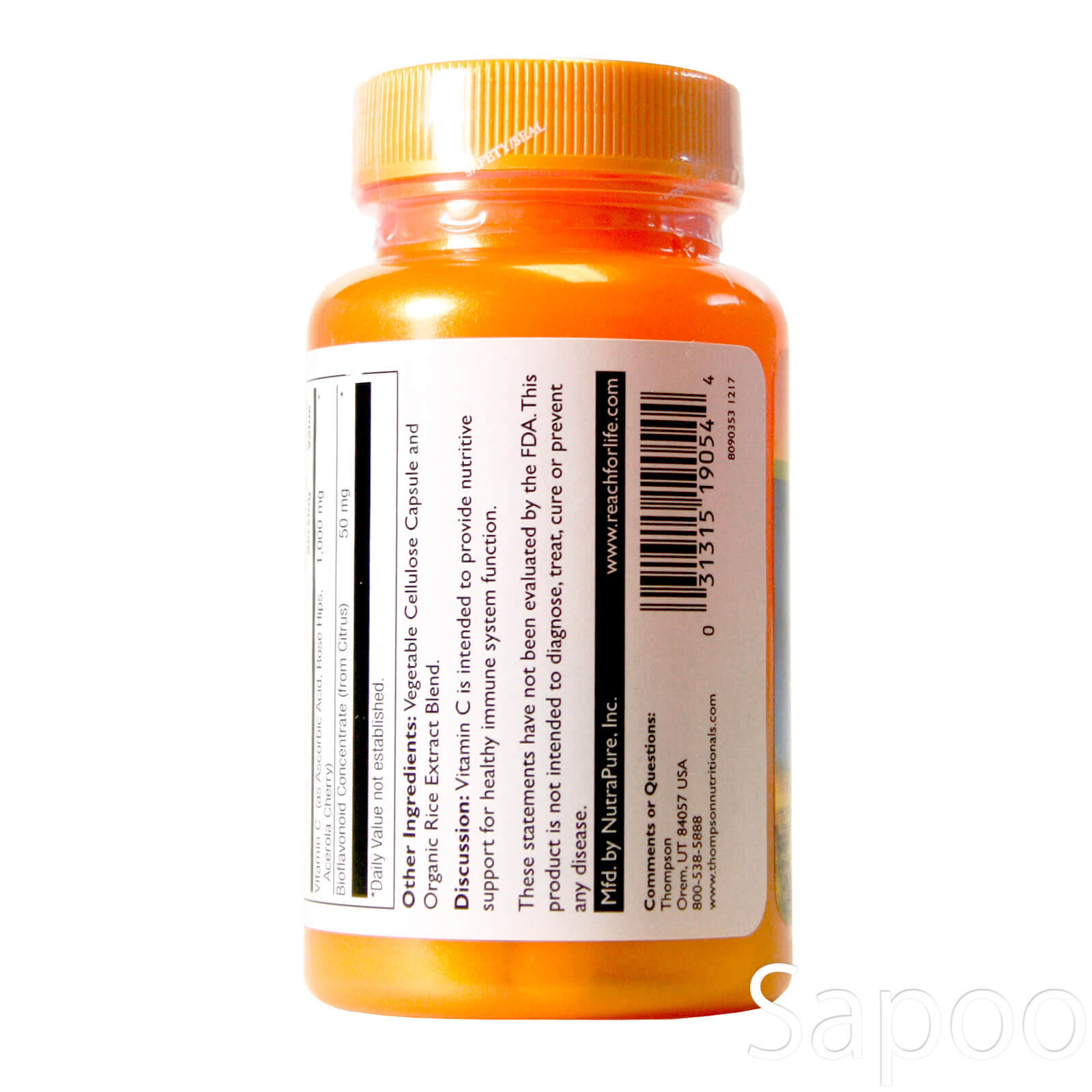 ビタミンC 1000mg+ローズヒップ&アセロラ 30ベジタリアンカプセル