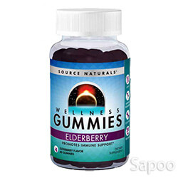 ウェルネス エルダーベリーグミ 60粒