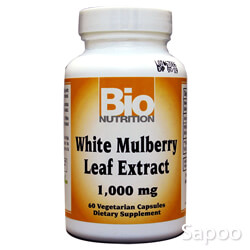 ホワイトマルベリーリーフエキス 1000mg 60べジカプセル