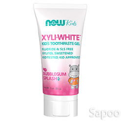 キシリホワイトバブルガムスプラッシュ トゥースペースト ジェルフォーキッズ 85g