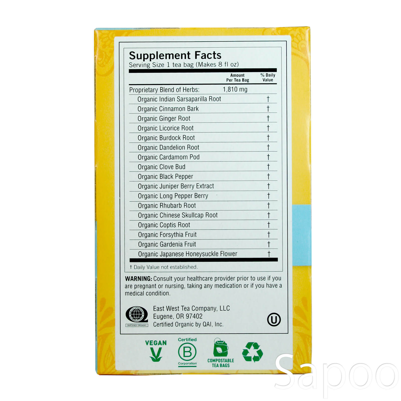 デトックスティー(YOGI TEA) 16ティーバッグ