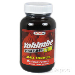 ヨヒンベパワーマックス1500 30粒