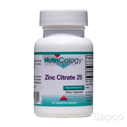 クエン酸亜鉛 25mg 60カプセル