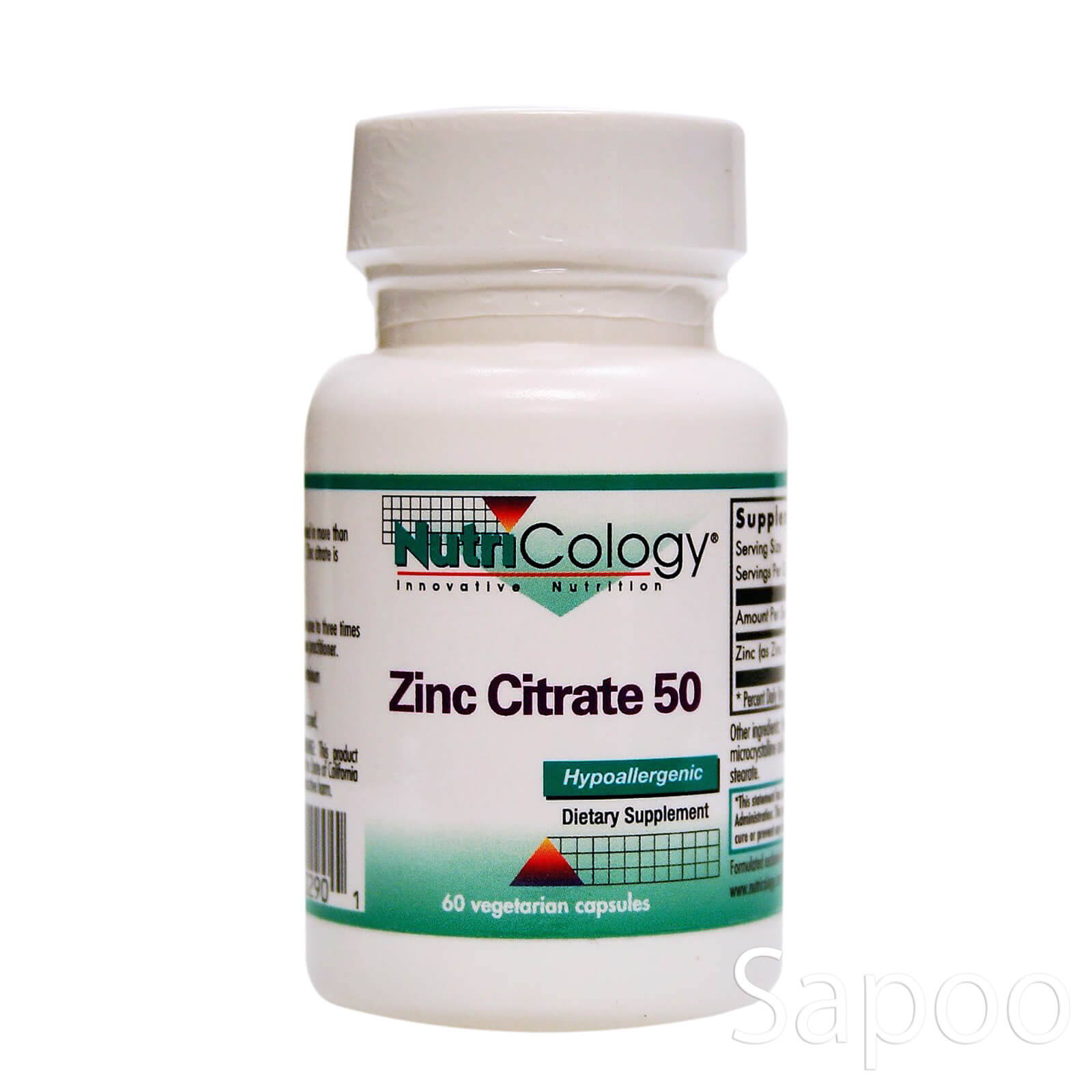 クエン酸亜鉛 50mg 60カプセル