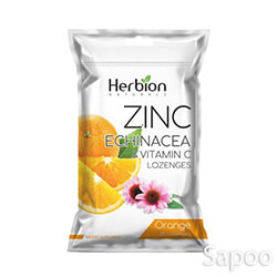 ジンク・エキナセア&ビタミンCトローチ (オレンジ) 25トローチ